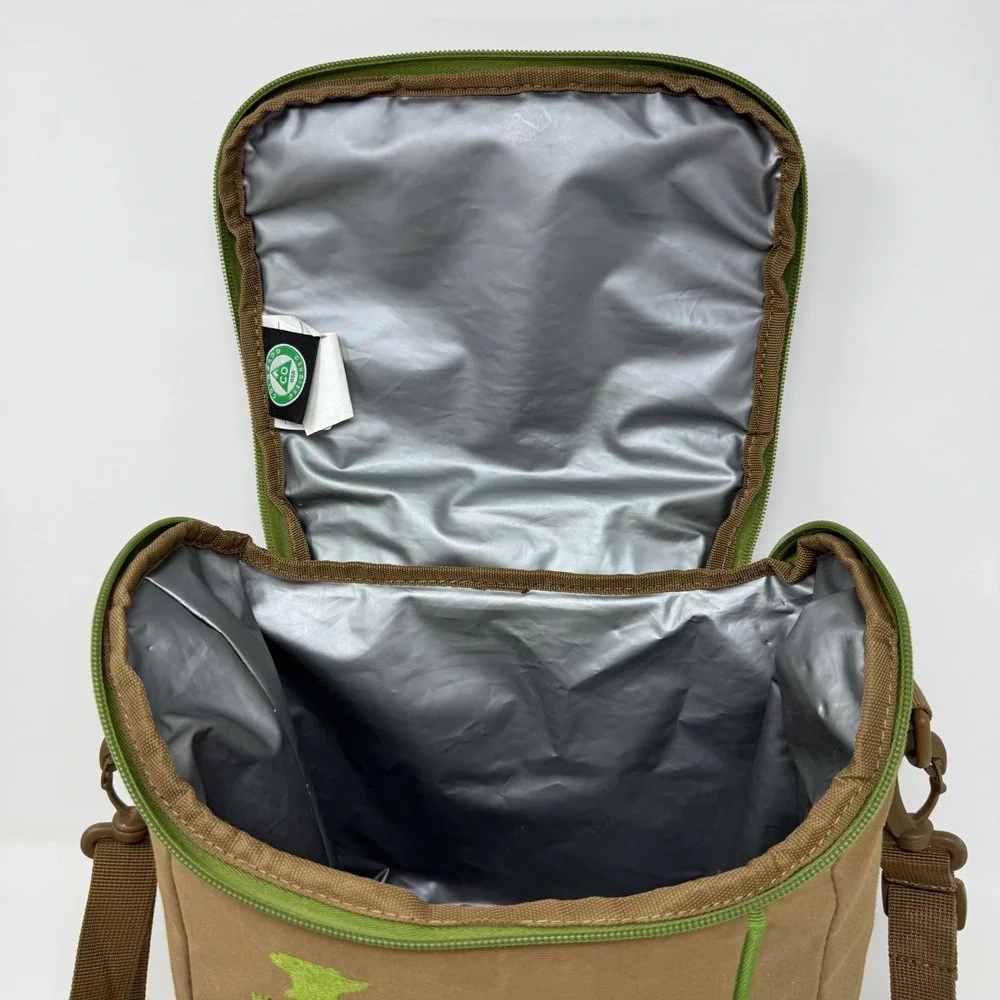 Mountainsmith The Sixer Soft Sided Cooler Bag 12L Brown Canvas w/ Bottle Opener